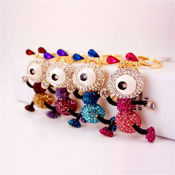 insect keychain for women creative cute cartoon rhinestone big eyes ant key chains female bag accessories luxury pendant, Silver
insect keychain for women creative cute cartoon rhinestone big eyes ant key chains female bag accessories luxury pendant, Silver