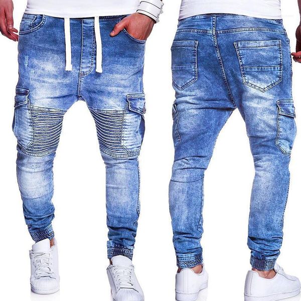 mens pants mens designer jeans with pockets mens washed pencil jeans fashion long fitness mid waist, Blue
mens pants mens designer jeans with pockets mens washed pencil jeans fashion long fitness mid waist, Blue