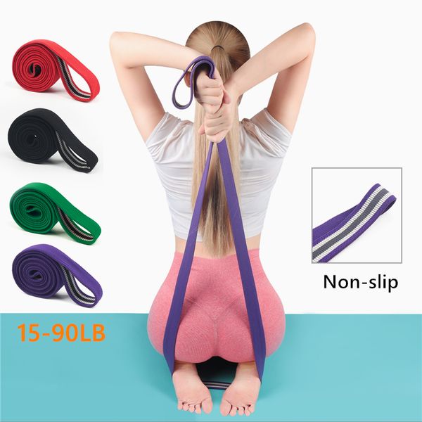 1pcs portable stretch resistance yoga band home gym training pitales belt latin dance tape
1pcs portable stretch resistance yoga band home gym training pitales belt latin dance tape