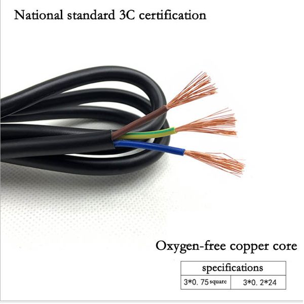 3ccc certified 5-meter three-plug word tail power line computer monitor host gb pure copper core manufacturers direct
3ccc certified 5-meter three-plug word tail power line computer monitor host gb pure copper core manufacturers direct