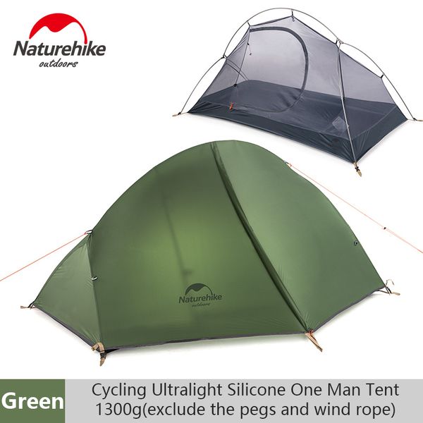 naturehike green tent ultralight camping single tent portable double-layer waterproof outdoor riding wild backpacking
naturehike green tent ultralight camping single tent portable double-layer waterproof outdoor riding wild backpacking