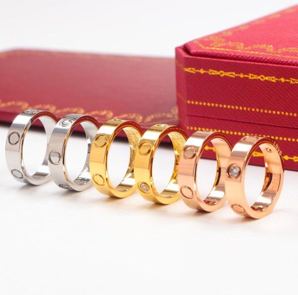 titanium stainless steel men's and women's jewelry ring cubic zirconia gold and silver rose gold ring red package 4mm 5mm, 6mm
titanium stainless steel men's and women's jewelry ring cubic zirconia gold and silver rose gold ring red package 4mm 5mm, 6mm