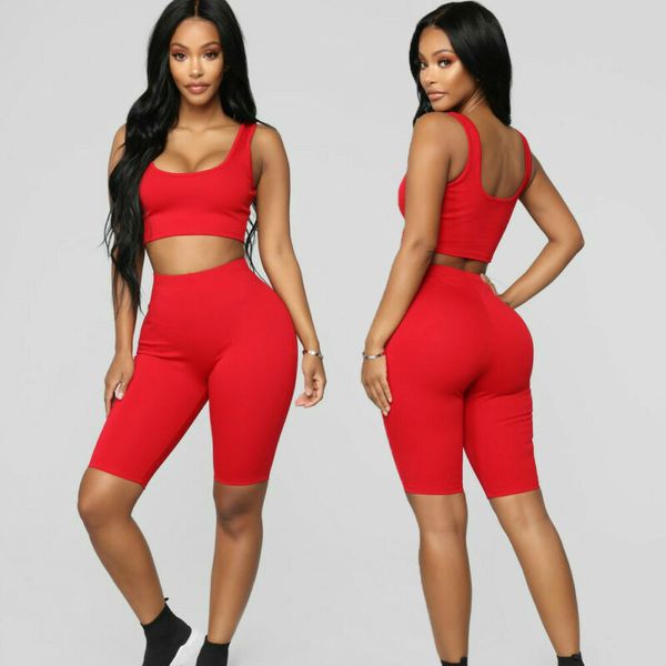 марка 2pcs мода женщин спортивный костюм crop tops шорты йога тренировки одежда tracksuit двухсекционный outfit solid sportwear, Gray
марка 2pcs мода женщин спортивный костюм crop tops шорты йога тренировки одежда tracksuit двухсекционный outfit solid sportwear, Gray