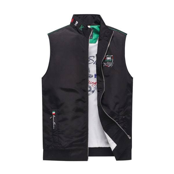 men's jacket casual arrival brand men sleeveless jacket tace sharked vest male slim vest mens casual waistcoat, Black;white
men's jacket casual arrival brand men sleeveless jacket tace sharked vest male slim vest mens casual waistcoat, Black;white