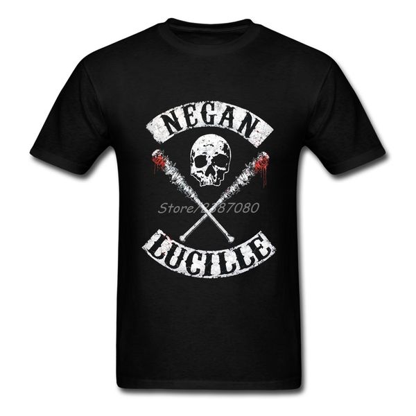 2020 new negan lucille t shirt for men cotton plus size short sleeve the walking dead t-shirts
2020 new negan lucille t shirt for men cotton plus size short sleeve the walking dead t-shirts