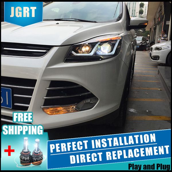 2pcs led headlights for kuga escape 13-16 car led lights double xenon lens car accessories daytime running lights fog light
2pcs led headlights for kuga escape 13-16 car led lights double xenon lens car accessories daytime running lights fog light