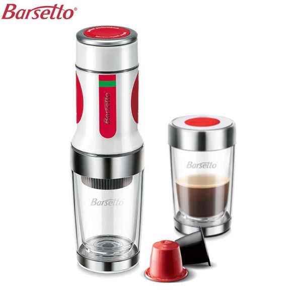 barsetto/yum figure portable coffee machine mini household hand pressure manual small coffee encapsulating machine
barsetto/yum figure portable coffee machine mini household hand pressure manual small coffee encapsulating machine