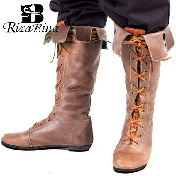 rizabina big size 34-48 women knee high boots style cross strap winter designer shoes women european casual flats boots, Black
rizabina big size 34-48 women knee high boots style cross strap winter designer shoes women european casual flats boots, Black