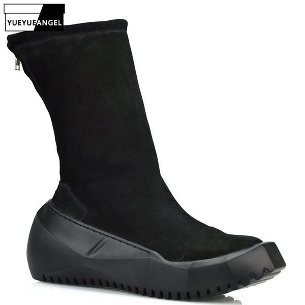 fashion men zipper punk england style retro thick bottom round toe male boots genuine leather cow calzado hombre chaussure homme, Black
fashion men zipper punk england style retro thick bottom round toe male boots genuine leather cow calzado hombre chaussure homme, Black