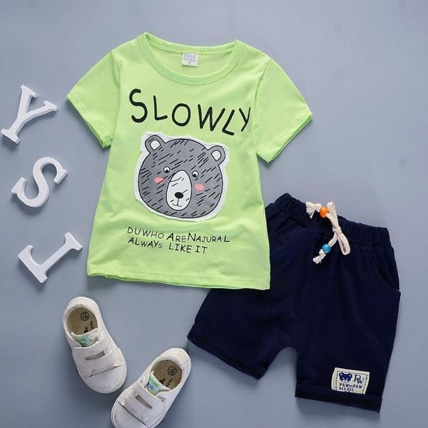summer baby boy clothing sets cartoon bear t-shirt pants 2pcs sport suit kids toddler boy clothes cotton children's set, White
summer baby boy clothing sets cartoon bear t-shirt pants 2pcs sport suit kids toddler boy clothes cotton children's set, White