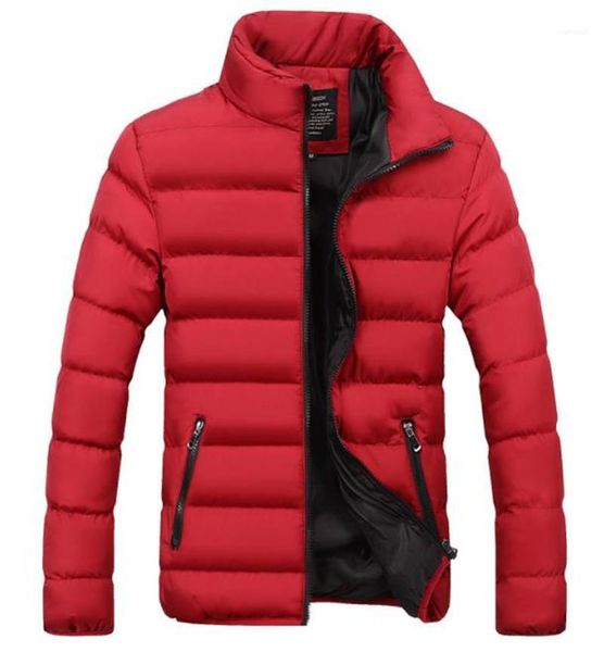 panelled thick stand collar mens down jackets casual males clothing solid color mens designer down fashion, Black
panelled thick stand collar mens down jackets casual males clothing solid color mens designer down fashion, Black