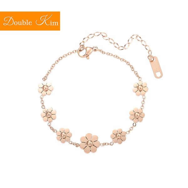 seven daisies bracelet titanium stainless steel material inlaid natural jewel rose gold color trendy bracelets women jewelry, Black
seven daisies bracelet titanium stainless steel material inlaid natural jewel rose gold color trendy bracelets women jewelry, Black