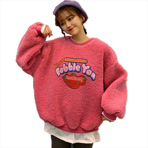 женщины поддельный 2 шт warm толстовка осень-зима с длинным рукавом руно hoodie клубничный печать fuzzy толстовка пуловер kawaii top s 2xl, Black
женщины поддельный 2 шт warm толстовка осень-зима с длинным рукавом руно hoodie клубничный печать fuzzy толстовка пуловер kawaii top s 2xl, Black