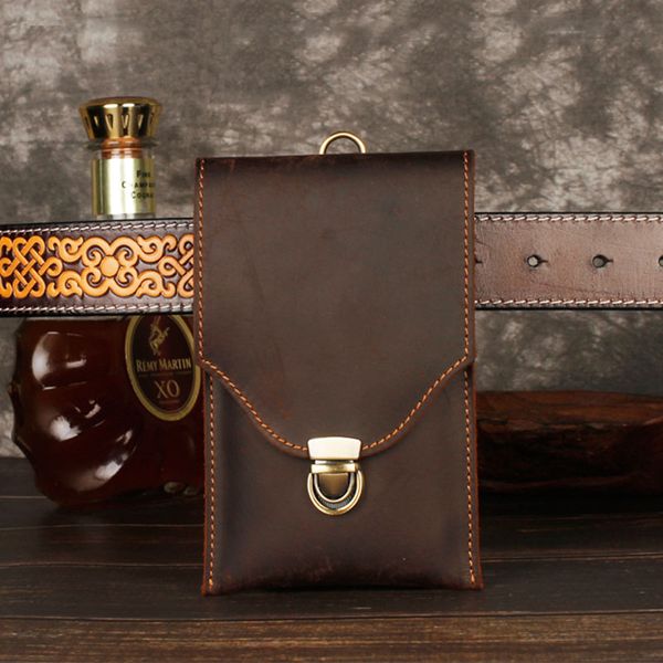 waist bags crazy horse leather men pack retro wear resistant mobile phone bag leisure cowhide male belt pouch
waist bags crazy horse leather men pack retro wear resistant mobile phone bag leisure cowhide male belt pouch