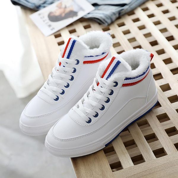 women winter ankle boots women warm thick plush snow boots waterproof female wedge sneakers flats non-slip ladies casual shoes, Black
women winter ankle boots women warm thick plush snow boots waterproof female wedge sneakers flats non-slip ladies casual shoes, Black