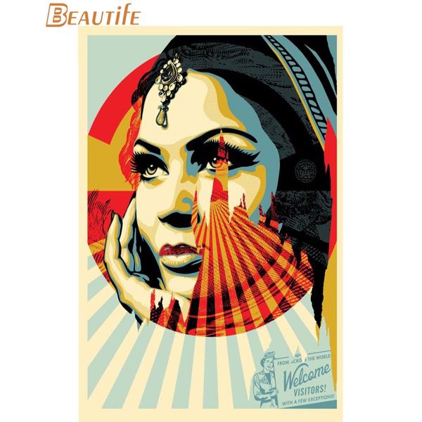 paintings custom shepard fairey poster home decoration fashion silk fabric wall print more size
paintings custom shepard fairey poster home decoration fashion silk fabric wall print more size