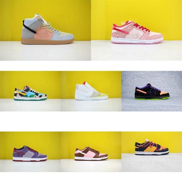 2020ss new color shoes for men women sb sneakers dunk white green yellow low high student youth running casual luxury 0yv1 stx2, Black
2020ss new color shoes for men women sb sneakers dunk white green yellow low high student youth running casual luxury 0yv1 stx2, Black