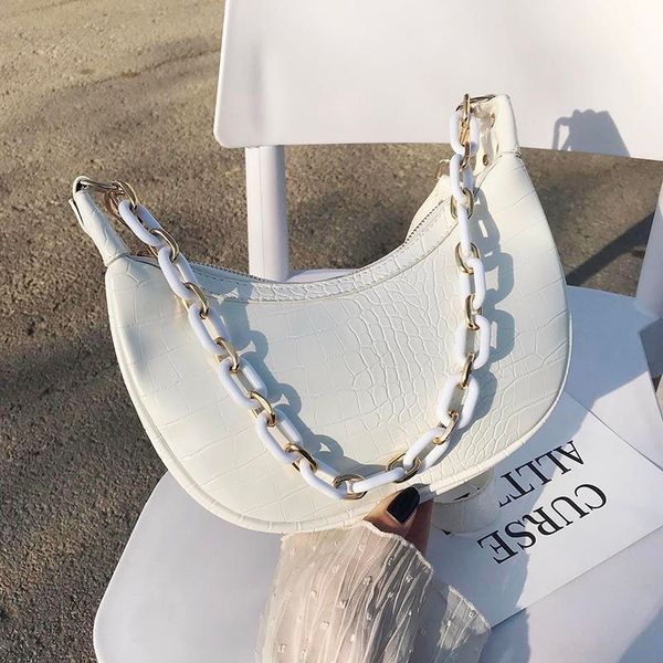 fashion solid color ladies hobos bag pu leather retro crocodile pattern women shoulder bags simple female purse
fashion solid color ladies hobos bag pu leather retro crocodile pattern women shoulder bags simple female purse