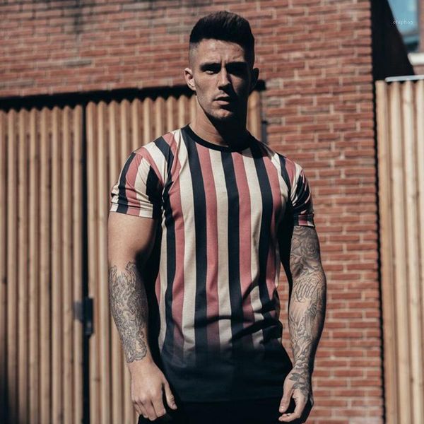 striped mens designer tshirt casual contrast color short sleeve o neck tees new mens summer, White;black
striped mens designer tshirt casual contrast color short sleeve o neck tees new mens summer, White;black