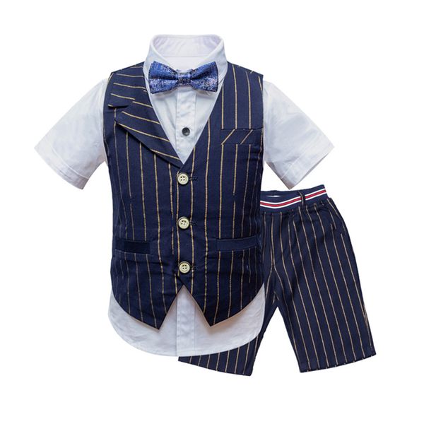 summer fashion kids clothing set wedding suits for boys formal vest shorts 2pcs with bowtie outfits children birthday party f289, White
summer fashion kids clothing set wedding suits for boys formal vest shorts 2pcs with bowtie outfits children birthday party f289, White