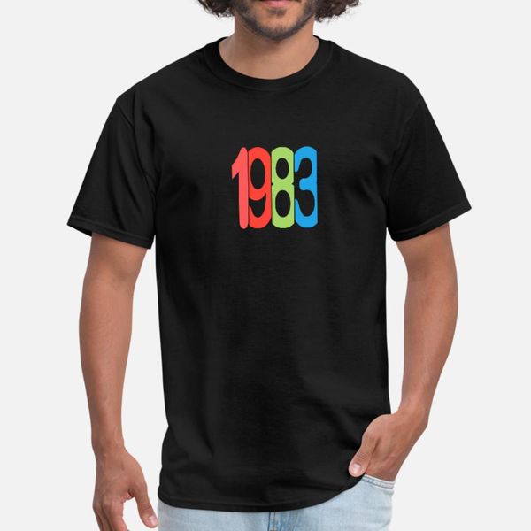 1983 тенниска мужчины создать короткий рукав круглый воротник outfit фитнес юмор весна урожай рубашку, White;black
1983 тенниска мужчины создать короткий рукав круглый воротник outfit фитнес юмор весна урожай рубашку, White;black