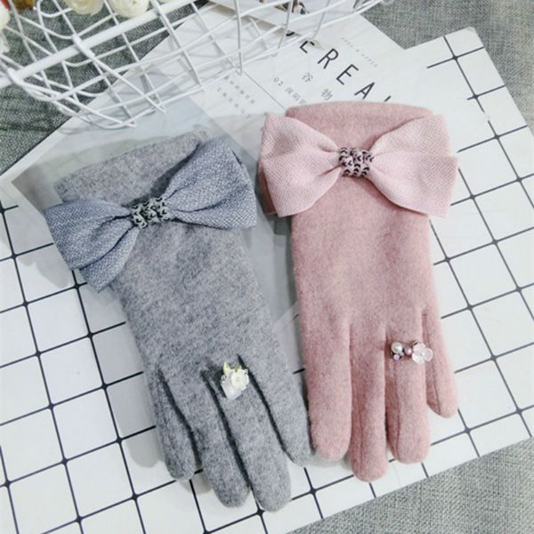 five fingers gloves women cashmere winter black pink gray & mittens, Blue;gray
five fingers gloves women cashmere winter black pink gray & mittens, Blue;gray