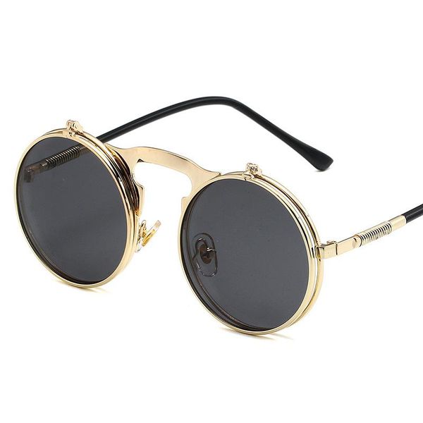 steam punk retro metal clamshell flip sunglasses sunglasses influx of people men and women glasses prince mirror round box, White;black
steam punk retro metal clamshell flip sunglasses sunglasses influx of people men and women glasses prince mirror round box, White;black