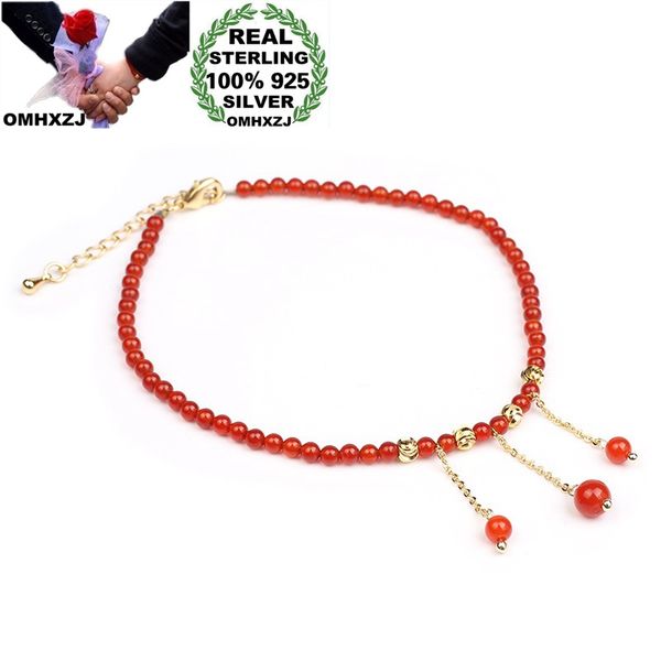 omhxzj wholesale cs57 european fashion fine woman party birthday gift natural red agate beads tassel 925 sterling silver anklet, Red;blue
omhxzj wholesale cs57 european fashion fine woman party birthday gift natural red agate beads tassel 925 sterling silver anklet, Red;blue