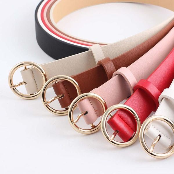 2020 new female deduction side gold buckle jeans wild belts for women fashion students simple new circle pin buckles belt, Black;brown
2020 new female deduction side gold buckle jeans wild belts for women fashion students simple new circle pin buckles belt, Black;brown