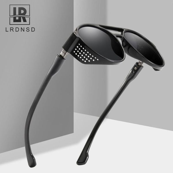 lrdnsd sunglasses men steampunk retro hippie round goggles sunglasses oculos redondo vintage trending shades, White;black
lrdnsd sunglasses men steampunk retro hippie round goggles sunglasses oculos redondo vintage trending shades, White;black