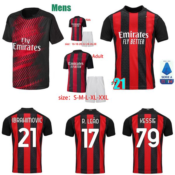 milan ibrahimovic soccer jerseys 2020 21 suso romagnoli kessie d.laxalt kjaer musacchio saelemaekers r.leao football shirt man and kids kit, Black;yellow
milan ibrahimovic soccer jerseys 2020 21 suso romagnoli kessie d.laxalt kjaer musacchio saelemaekers r.leao football shirt man and kids kit, Black;yellow