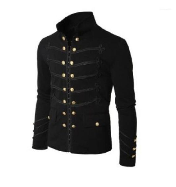 natural color jacket casual stand collar double breasted jacket men s clothing mens jacket designer middle ages vintage, Black;brown
natural color jacket casual stand collar double breasted jacket men s clothing mens jacket designer middle ages vintage, Black;brown