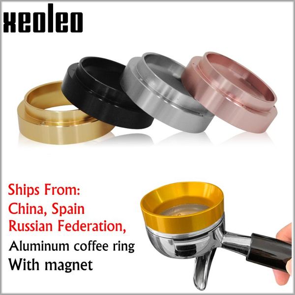 xeoleo portafiler ring aluminuml dosing ring intelligent coffee 58mm coffee brewing bowl magnetic espresso barista tool
xeoleo portafiler ring aluminuml dosing ring intelligent coffee 58mm coffee brewing bowl magnetic espresso barista tool