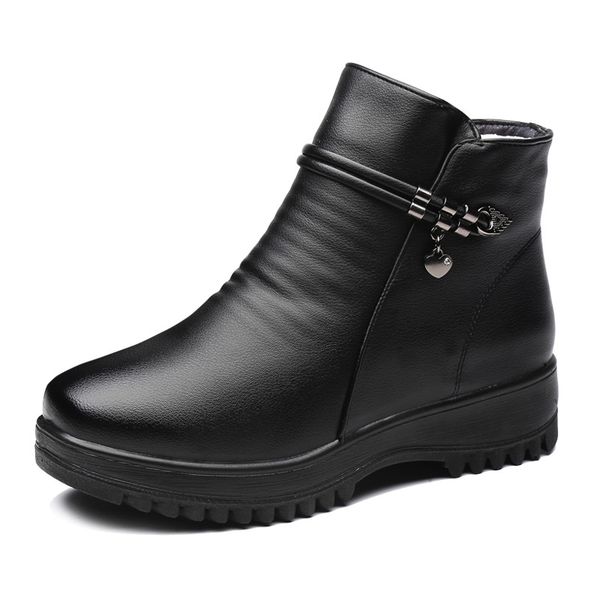 boots lagre size 41/42/43 plush wool ankle shoes for women winter 2021 arrival solid black leather female foot wear
boots lagre size 41/42/43 plush wool ankle shoes for women winter 2021 arrival solid black leather female foot wear