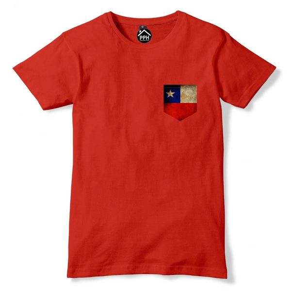 2019 summer vintage print pocket chile flag tshirt mens america sporter footballer t shirt tee
2019 summer vintage print pocket chile flag tshirt mens america sporter footballer t shirt tee