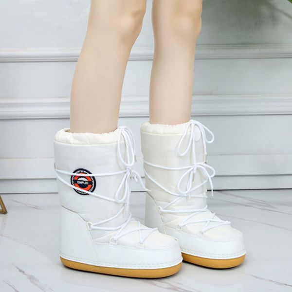 2020 winter snow boots женщин среднего теленок шнуровка хлопок теплый водонепроницаемый non-slip платформа ботильоны женская обувь плюс разм, Black
2020 winter snow boots женщин среднего теленок шнуровка хлопок теплый водонепроницаемый non-slip платформа ботильоны женская обувь плюс разм, Black