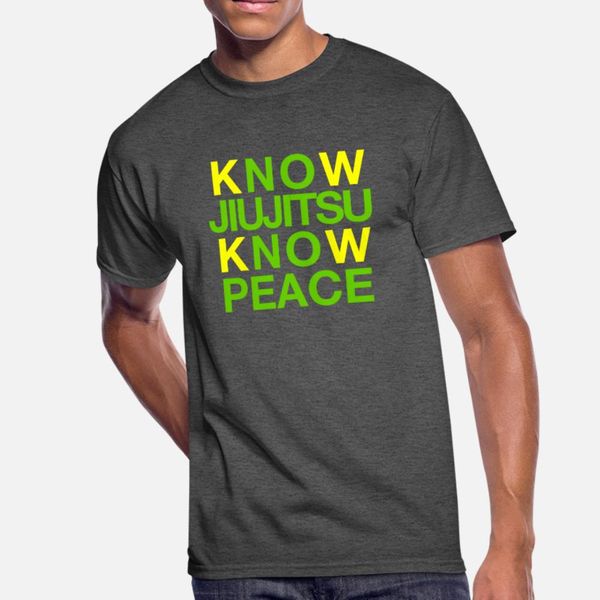 know jiujitsu know peace t shirt men character 100% cotton size s-3xl vintage fit casual summer style original shirt
know jiujitsu know peace t shirt men character 100% cotton size s-3xl vintage fit casual summer style original shirt