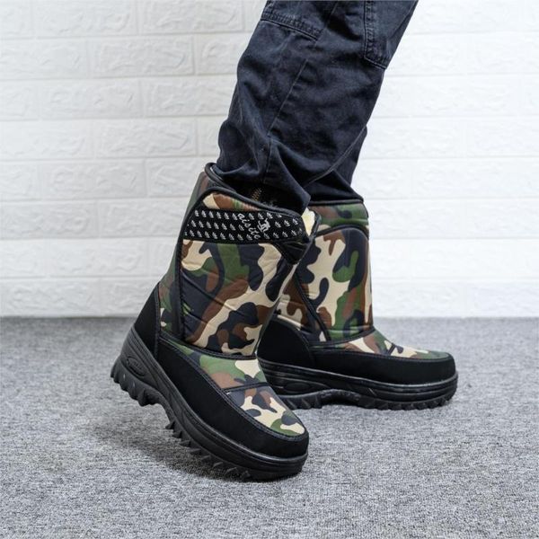 men boots waterproof winter shoes men snow boots platform keep warm ankle winter with thick fur heels botas, Black
men boots waterproof winter shoes men snow boots platform keep warm ankle winter with thick fur heels botas, Black