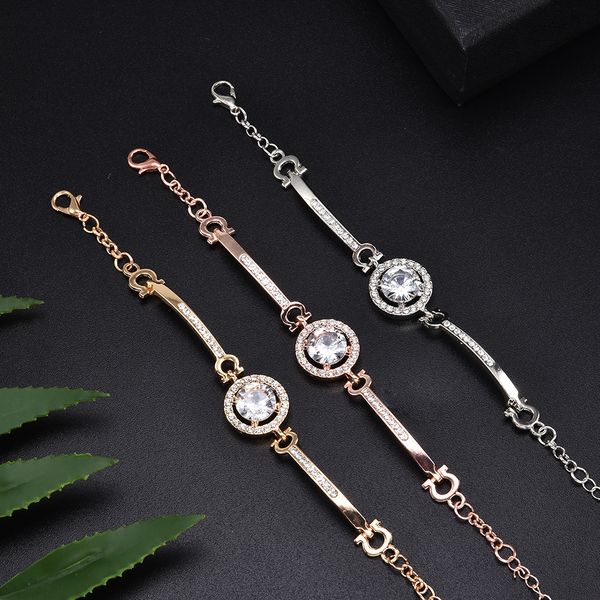 classic 3 color round large rhinestone shiny cuff opening bracelet jewelry gift mujer pulseras, Black
classic 3 color round large rhinestone shiny cuff opening bracelet jewelry gift mujer pulseras, Black