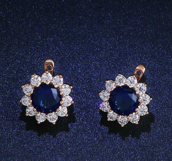 ocesrio luxury crystal flower stud earrings 585 gold royal blue paved austrian cubic zirconia gold jewelry for women01, Golden;silver
ocesrio luxury crystal flower stud earrings 585 gold royal blue paved austrian cubic zirconia gold jewelry for women01, Golden;silver