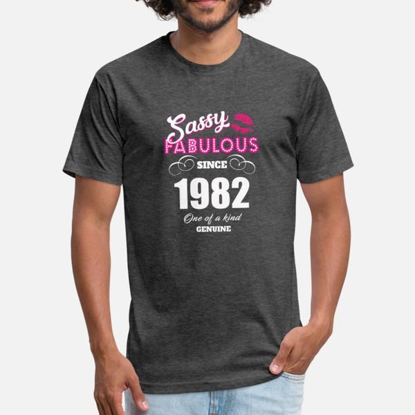 sassy fabulous since 1982 t shirt men customize tee shirt plus size 3xl standard crazy comfortable summer standard shirt
sassy fabulous since 1982 t shirt men customize tee shirt plus size 3xl standard crazy comfortable summer standard shirt