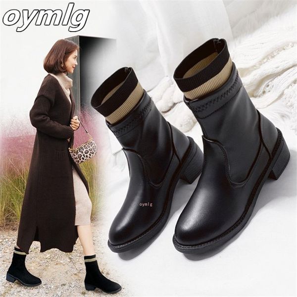 boots 2021 women leather autumn winter warm ankle anti-slip set foot botas mujer, Black
boots 2021 women leather autumn winter warm ankle anti-slip set foot botas mujer, Black