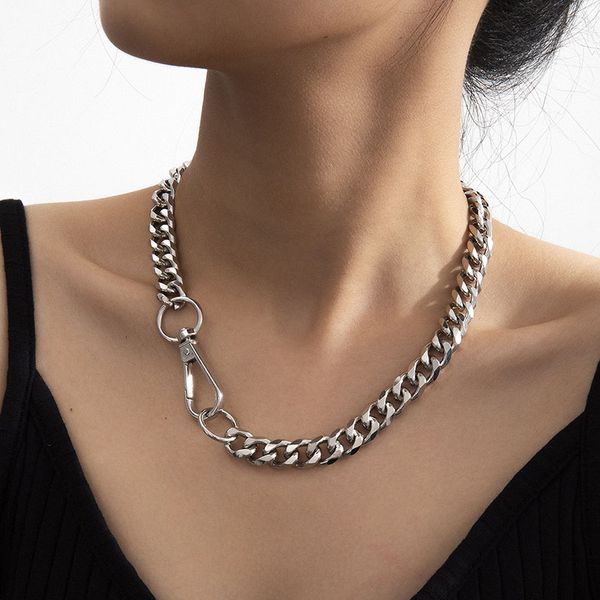 punk aluminium thick chain key necklace women vintage choker simple creative geometric chocker colar necklace jewelry kolye, Silver
punk aluminium thick chain key necklace women vintage choker simple creative geometric chocker colar necklace jewelry kolye, Silver