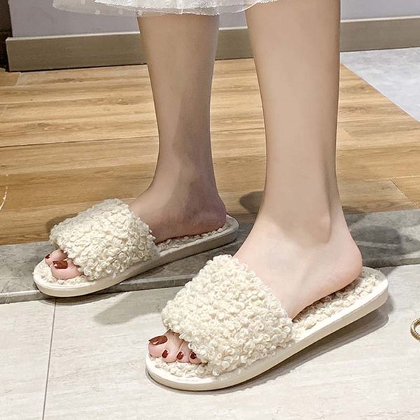 fuzzy slippers women shoes slides fashion casual flat home slippers flip flops soft fur fluffy women plus size 36-41, Black
fuzzy slippers women shoes slides fashion casual flat home slippers flip flops soft fur fluffy women plus size 36-41, Black