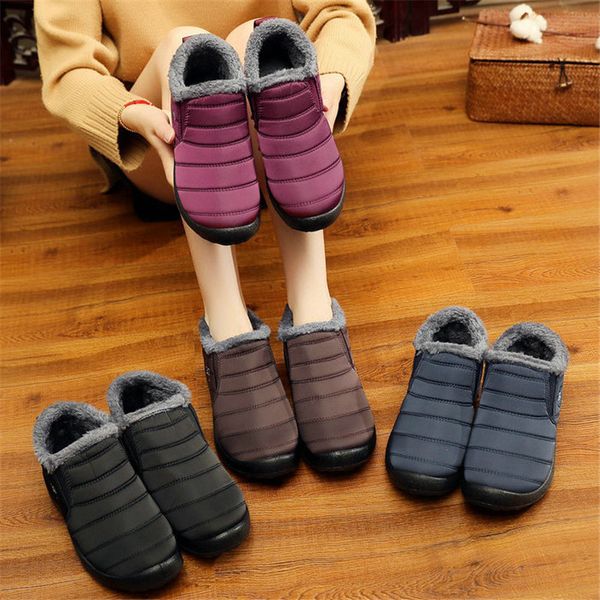 2020 autumn and winter handmade snow boots women's tube thick plush waterproof cotton boots side zipper warm, Black
2020 autumn and winter handmade snow boots women's tube thick plush waterproof cotton boots side zipper warm, Black