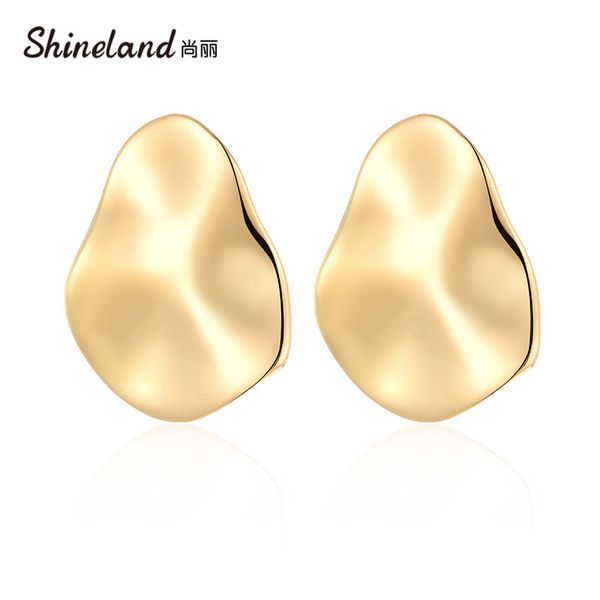 shineland 2020 bijoux модные серьги стержня для женщин новые моды brincos заявление нерегулярное металл геометрическая punk ювелирные издели, Golden;silver
shineland 2020 bijoux модные серьги стержня для женщин новые моды brincos заявление нерегулярное металл геометрическая punk ювелирные издели, Golden;silver