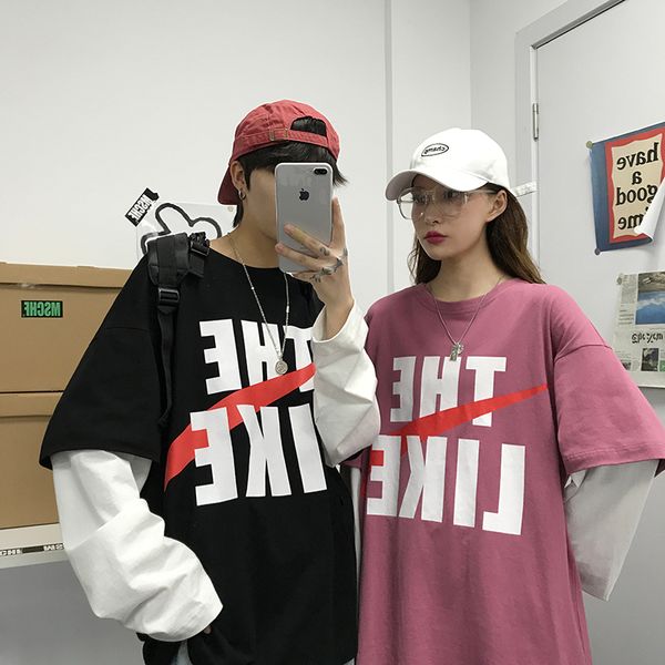 autumn and winter new long sleeve t-shirt men's loose and fat plus plus size lovers t-shirt fashion youth sweater sweatshirt hoodie, Black
autumn and winter new long sleeve t-shirt men's loose and fat plus plus size lovers t-shirt fashion youth sweater sweatshirt hoodie, Black