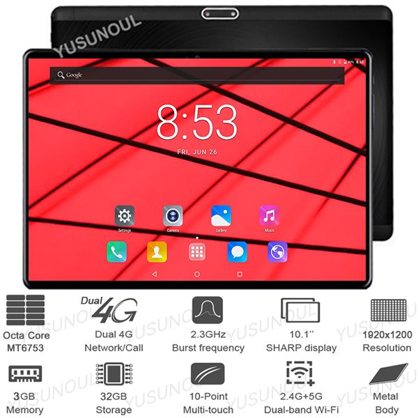 tablet pc sales 3+32gb 4g network phone call 2.4/5g wifi super glass 10 inch 1920*1200 octa cores a-gps ips tablets 10.1
tablet pc sales 3+32gb 4g network phone call 2.4/5g wifi super glass 10 inch 1920*1200 octa cores a-gps ips tablets 10.1