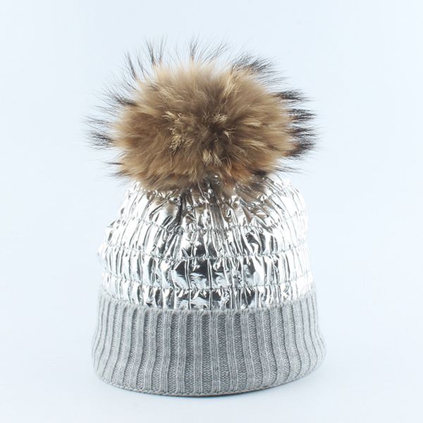 women winter knitted hat fur ball warm knitted hat shiny reflective beanie outdoor warmth thick hood 2020, Blue;gray
women winter knitted hat fur ball warm knitted hat shiny reflective beanie outdoor warmth thick hood 2020, Blue;gray