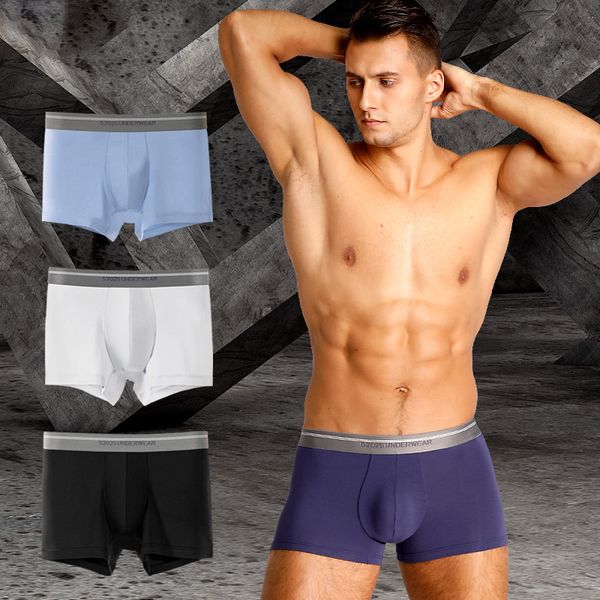 men underwear boxers 3-pack soft silky modal comfortable trunks seamless breathable boxers boxershorts men underwear sexy, Black;white
men underwear boxers 3-pack soft silky modal comfortable trunks seamless breathable boxers boxershorts men underwear sexy, Black;white